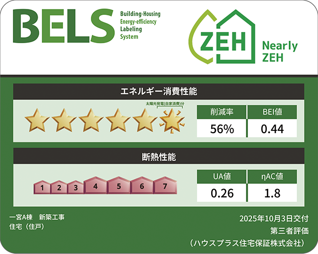 BELS6つ星