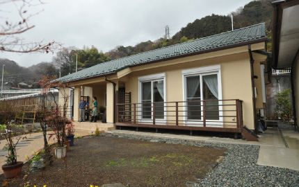 木造 注文住宅 平屋建 外観 T様邸