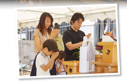 地鎮祭 M様邸