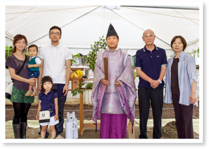 地鎮祭 K様邸