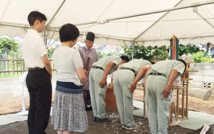 地鎮祭 T様邸