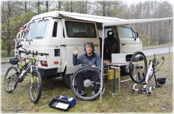 北海道旅行 車とバイク S様邸