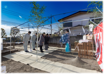 地鎮祭 H様邸