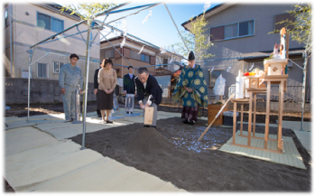 地鎮祭 I様邸