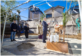 地鎮祭 F様邸