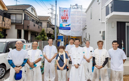 涼温な家を建てる大工さん、職人さん M様邸