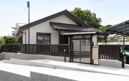 木造 注文住宅 外観 E様邸