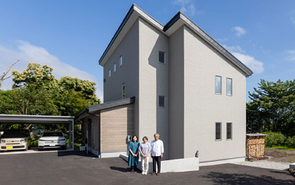 木造 注文住宅 外観 I様邸