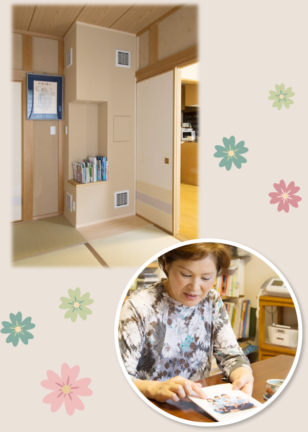 センターダクトのある和室 Y様邸