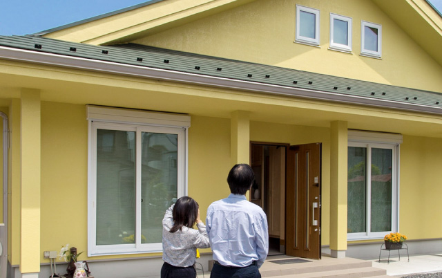 我慢のない、一年中快適な住み心地のいい家を求めて「涼温な家」を。外 